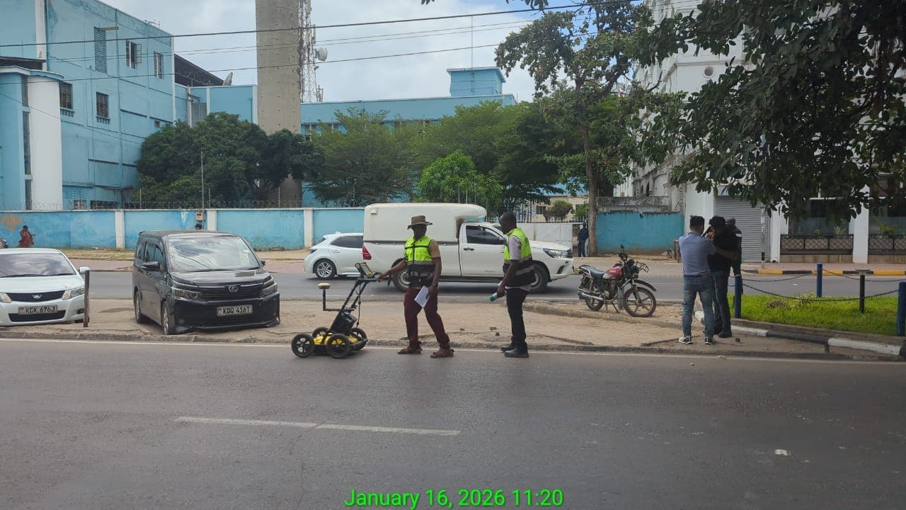 Telkom House Mombasa - GPR Survey